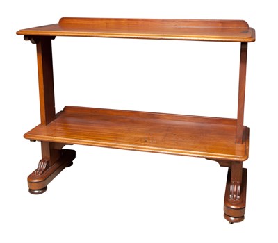 Lot 268 - Regency Style Mahogany Server Height 38 inches,...