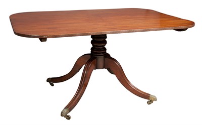 Lot 271 - Regency Style Tilt-Top Mahogany Breakfast...