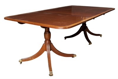 Lot 156 - George III Style Mahogany Double-Pedestal...