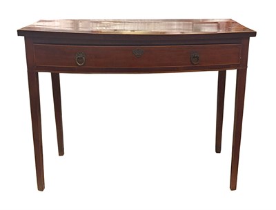Lot 316 - George III Style Mahogany Side Table Height 30...