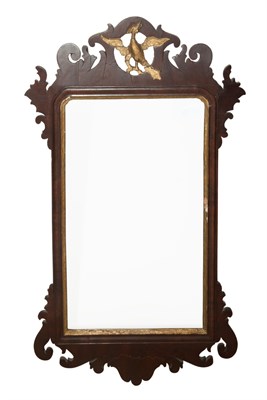 Lot 319 - George II Style Gold Painted Mahogany Mirror...