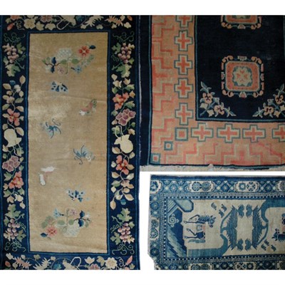 Lot 342 - Group of Four Chinese Rugs China Approximately...