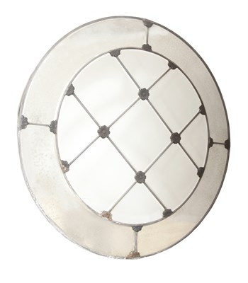 Lot 240A - Circular Mirror Framed Mirror Diameter 35 1/2...