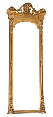 Lot 320A - Classical Gold Painted Pier Mirror Height 7...