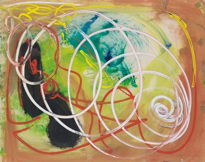 Lot 39 - Hans Hofmann German, 1880-1966 Untitled, 1945...