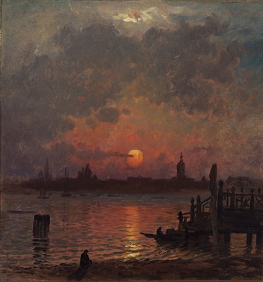 Lot 87 - John Joseph Enneking American, 1841-1916...
