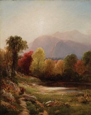 Lot 23 - Samuel Colman American, 1832-1920 Autumn...