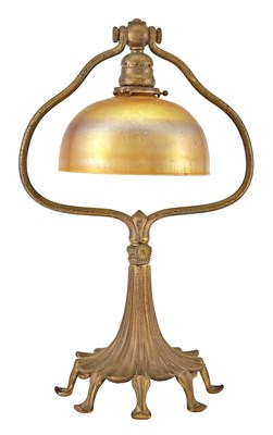 Lot 173 - Tiffany Studios Gilt-Bronze and Gold Favrile...