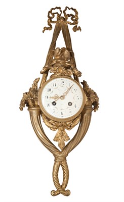 Lot 415 - Louis XVI Style Gilt-Bronze Tassel Back and...