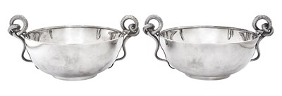 Lot 250 - Pair of Continental Sterling Silver Bowls...