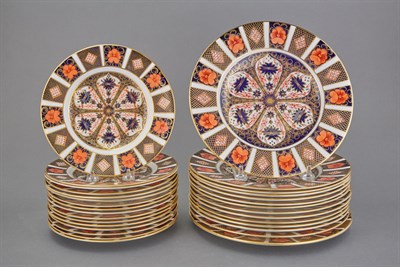 Lot 460 - Assembled Royal Crown Derby Old Imari Pattern...