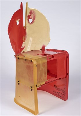 Lot 362 - Gaetano Pesce Resin Nobody's Perfect Chair...