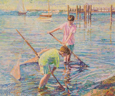 Lot 5 - Sam Barber Italian/American, b. 1943 Seining...