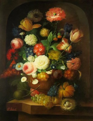 Lot 47 - Francois Gabriel French, 1893-1993 Still Life...