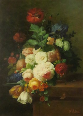 Lot 34 - Francois Gabriel French, 1893-1993 Still Life...