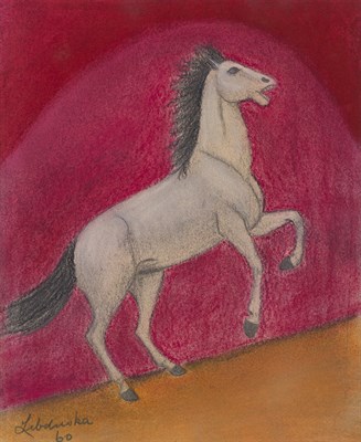 Lot 64 - Lawrence Lebduska American, 1894-1966 (i)...