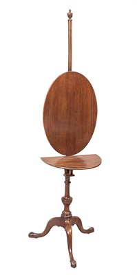 Lot 242 - Federal Mahogany Fire Screen Late 18th/early...