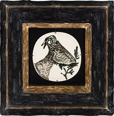 Lot 176 - Pablo Picasso TÊTE DE CHEVRE DE PROFIL (ALAIN...