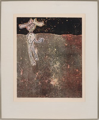 Lot 73 - Jean Dubuffet LE NOCTAMBULE (W. 807) Color...
