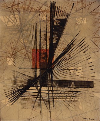Lot 29 - Jimmy Ernst American, 1920-1984 Untitled, 1951...