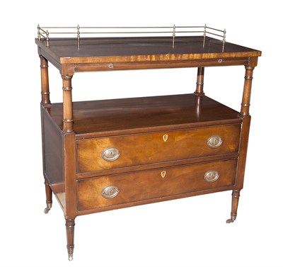 Lot 164 - Georgian Style Metal-Mounted Mahogany Serving...