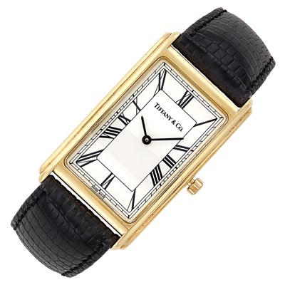 Lot 196 - Gentleman's Gold Wristwatch, Tiffany & Co.