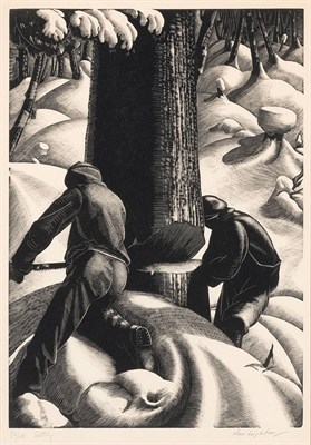 Lot 133 - Clare Leighton (1898-1989) CUTTING (BOSTON...
