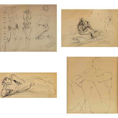Lot 62 - Attributed to Reginald Marsh American,...