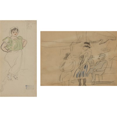 Lot 74 - Jules Pascin French, 1885-1930 (i) La Femme...