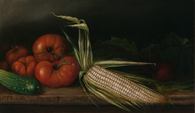 Lot 71 - American School 19th Century Still Life of...