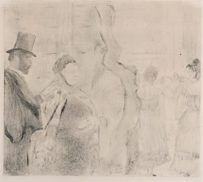 Lot 55 - Edgar Degas (1834-1917) LUDOVIC HALÉVY MEETING...