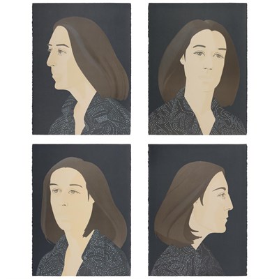Lot 126 - Alex Katz ADA FOUR TIMES (M. 117-120; S....