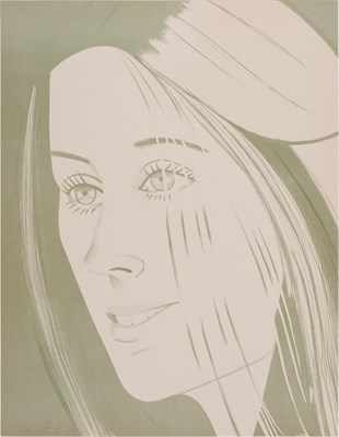 Lot 125 - Alex Katz CAROLINE (M. 92; S. 92) Color...