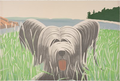 Lot 124 - Alex Katz DOG AT DUCK TRAP (M. 81; S. 83)...