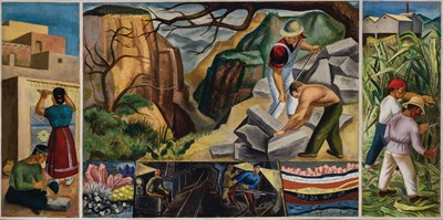 Lot 83 - Ernest Fiene American/German, 1894-1965 South...