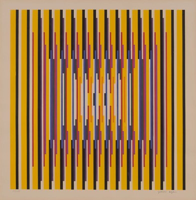Lot 140 - Yaacov Agam (b. 1928) COMPOSITIONS Five color...
