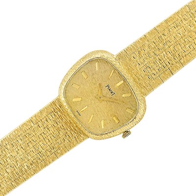 Lot 298 - Gold Wristwatch, Piaget