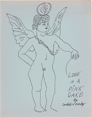 Lot 229 - Andy Warhol (1928-1987) LOVE IS A PINK CAKE...