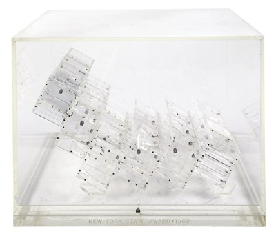 Lot 160 - Louise Nevelson TRANSPARENT SCULPTURE NO. IV...