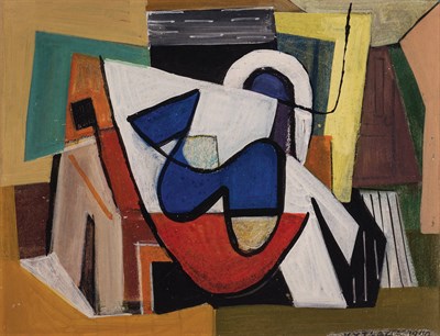Lot 124 - Vaclav Vytlacil American, 1892-1984 Untitled,...