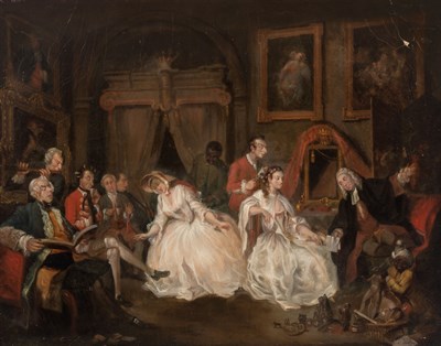 Lot 29 - After William Hogarth Marriage a la Mode: Set...