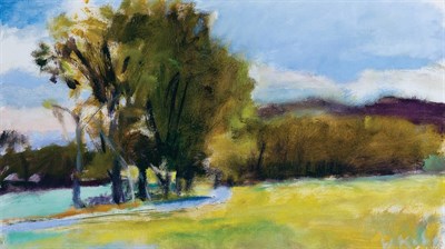 Lot 129 - Wolf Kahn German/American, b. 1927 Maples...