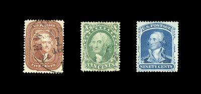 Lot 1035 - United States 1857 Issue, Scott 18-39...