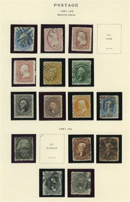Lot 1036 - United States 1861-1866 Issues Selection of...