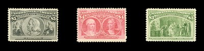 Lot 1040 - United States 1893 Columbian One Cent to Five...