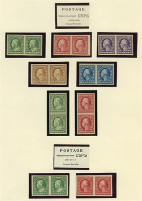 Lot 1054 - United States Washington-Franklin Coil Pairs...