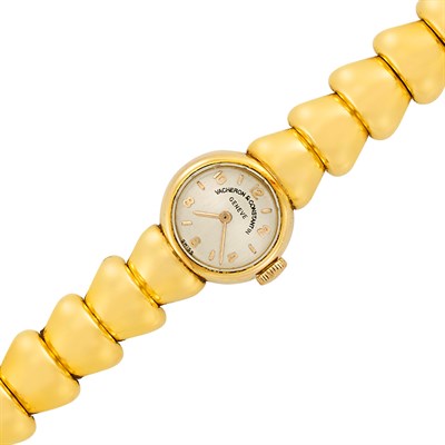 Lot 252 - Gold Wristwatch, Vacheron & Constantin