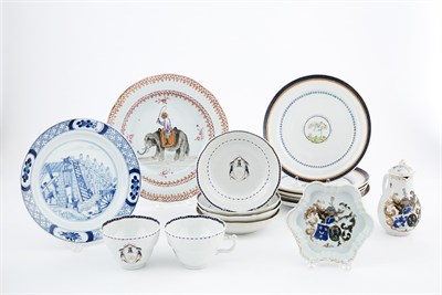 Lot 142 - Group of Chinese Export Porcelain Articles...