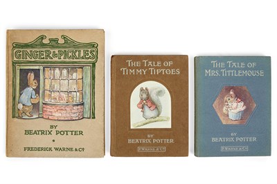 Lot 111 - POTTER, BEATRIX The Tale of Mrs. Tittlemouse....