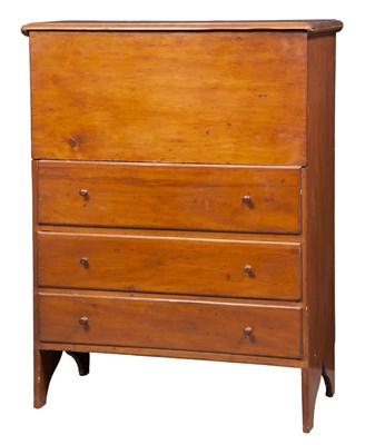 Lot 161 - Federal Pine Blanket Chest First half of the...